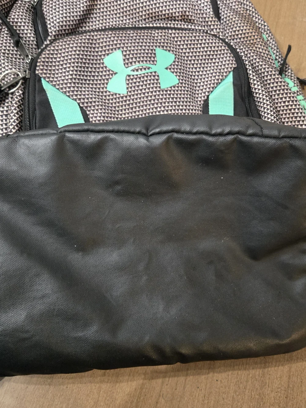 Under Armour Women's Black & Teal Storm1 Backpack